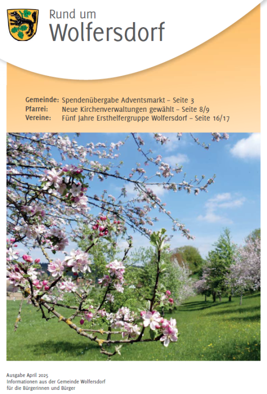Rund um Wolfersdorf Ausgabe Dezember 2024