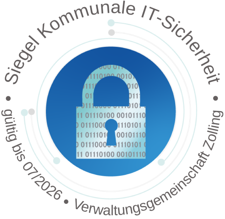Siegel Kommunale Sicherheit VG Zolling