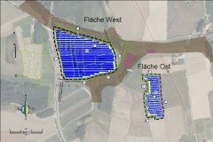 Ausschnitt Solarpark Pfettrach III